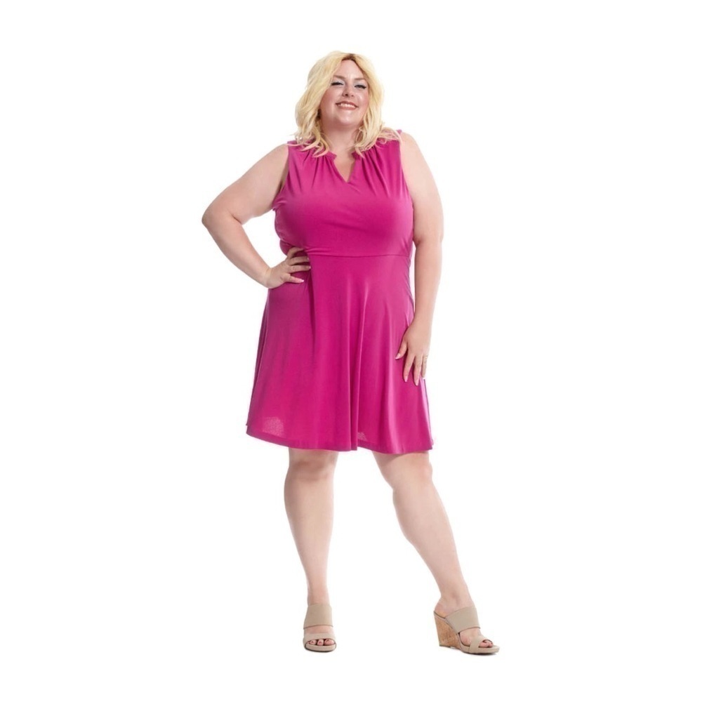 Leota Cassie Dress in Orchid NWT XL